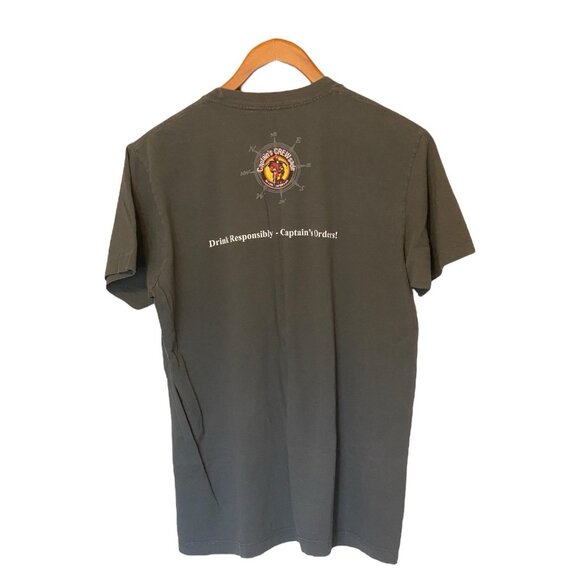 Captain Morgan Gray S/S T-Shirt Men's Size M "Put Some Captain In You" Tee - Picture 2 of 9